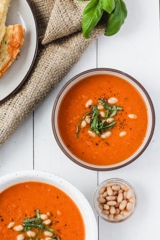 Roasted Tomato Soup | cookinginmygenes.com