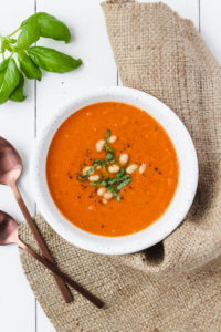 Roasted Tomato Soup | cookinginmygenes.com