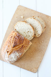 Heirloom Tomatoes, Mozzarella & Sourdough Bread Board | cookinginmygenes.com