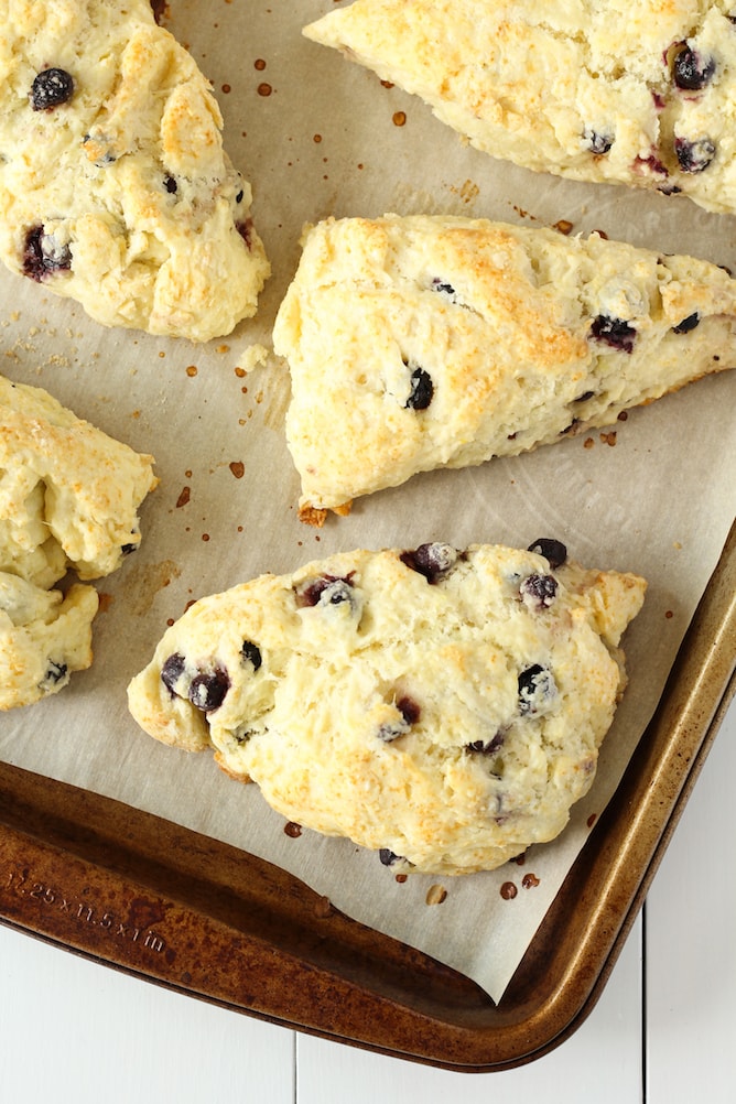 My Perfect Weekend Morning with coffee and Saskatoon Berry Scones | cookinginmygenes.com