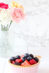 Summer Berries on Toasted Sourdough | cookinginmygenes.com
