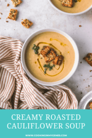 vegetarian cauliflower soup