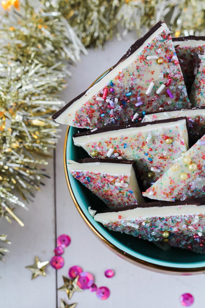 Sparkling New Year's Eve Party Menu | cookinginmygenes.com