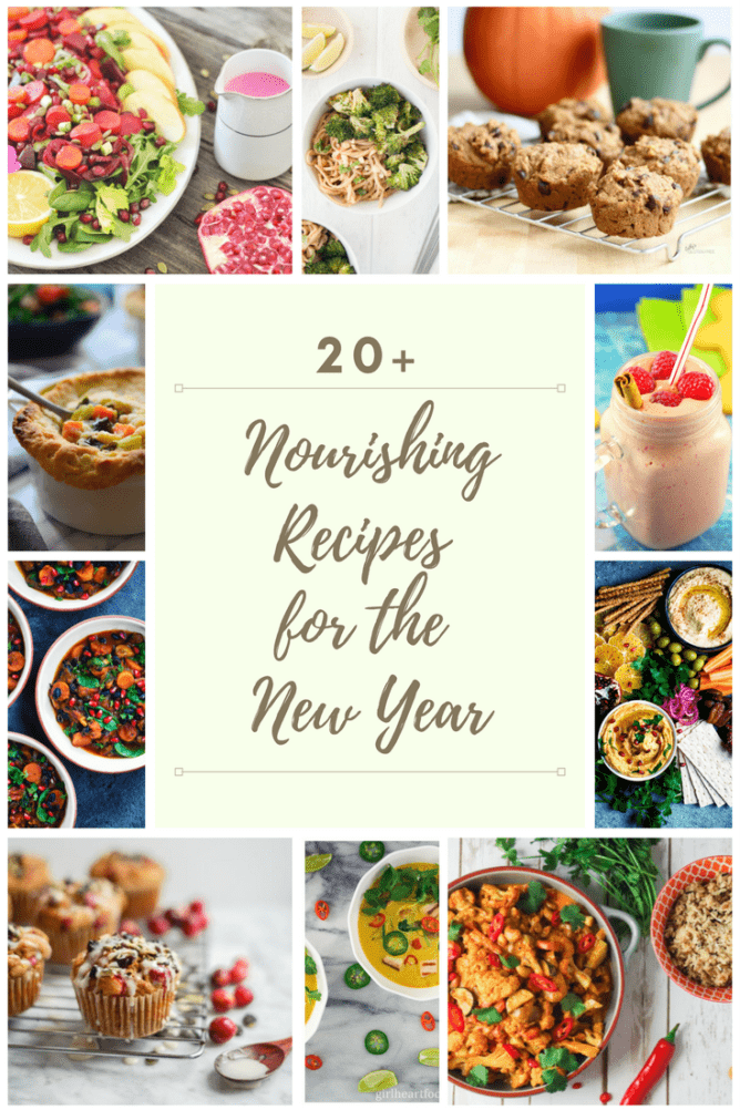 20 Nourishing Recipes for the New Year | cookinginmygenes.com