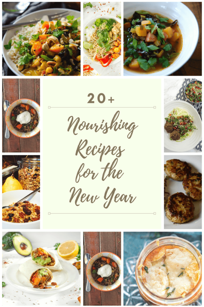 20 Nourishing Recipes for the New Year | cookinginmygenes.com