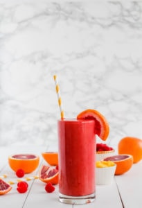 Tropical Blood Orange Smoothie | cookinginmygenes.com