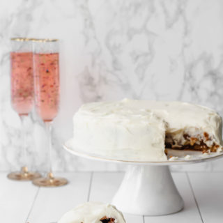 Apple Cinnamon Cake with Cream Cheese Icing