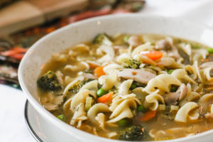 Chicken Noodle Soup for a Winter Gathering | cookinginmygenes.com