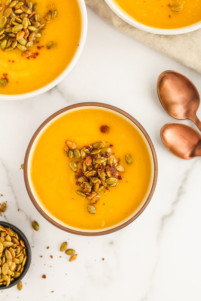 butternut squash and apple soup recipe