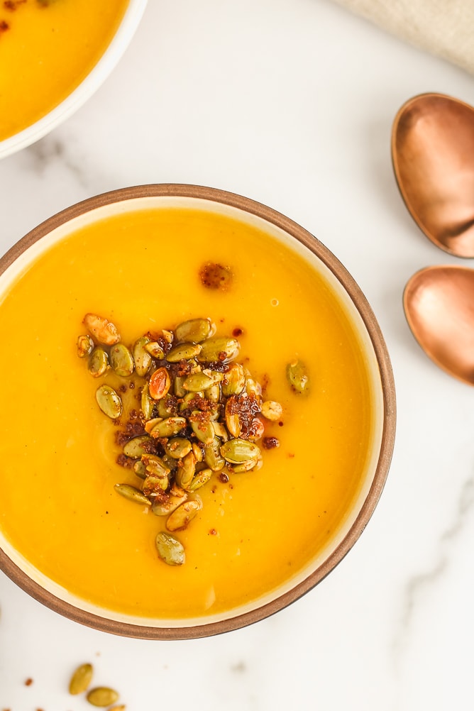 butternut squash and apple soup recipe