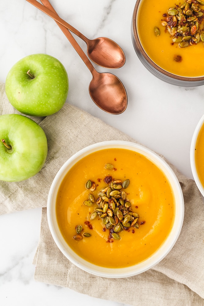 butternut squash and apple soup recipes