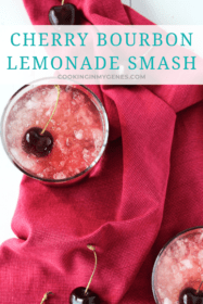 Cherry Bourbon Lemonade Smash