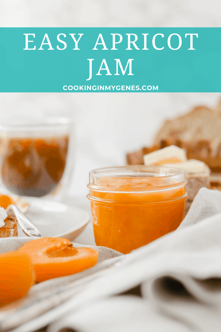 Easy Apricot Jam Cooking in my Genes