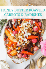 Honey Butter Roasted Carrots & Radishes