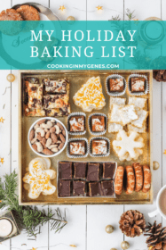 My Holiday Baking List