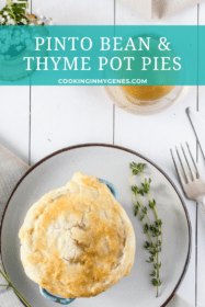 Pinto Bean & Thyme Pot Pies