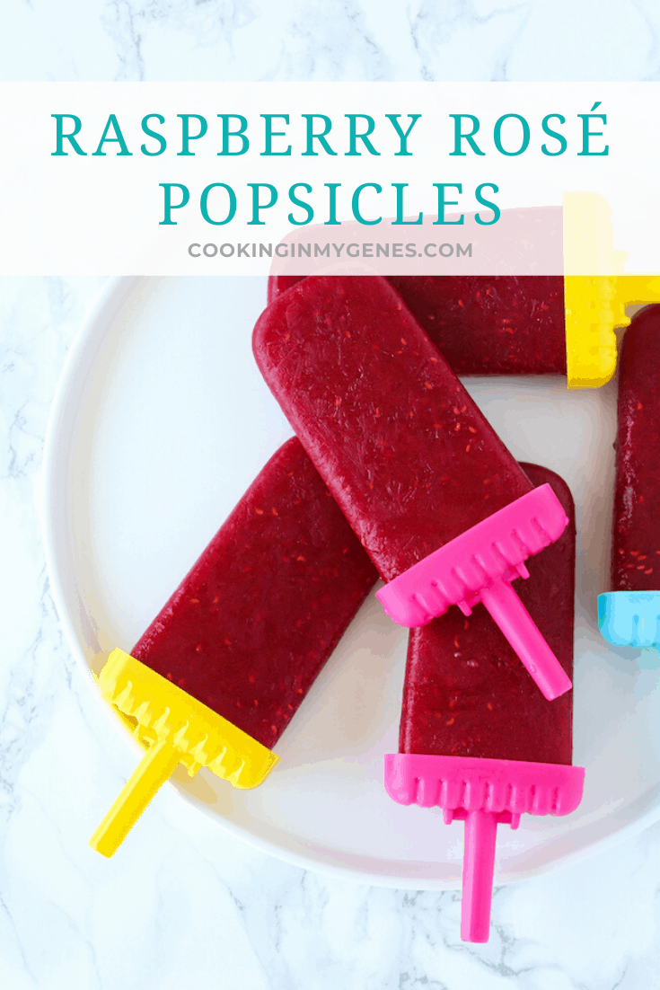 Rose Raspberry Popsicles Raspberry Rosé Popsicles