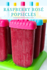 Raspberry Rosé Popsicles