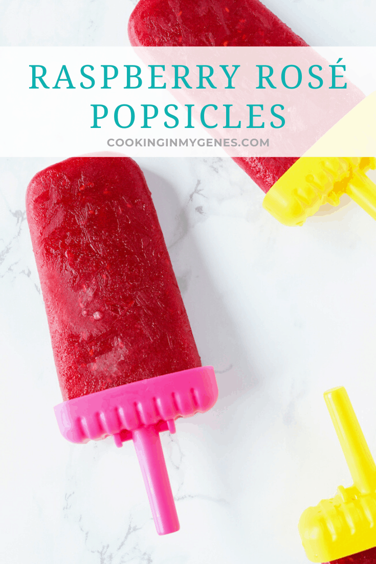 Rose Raspberry Popsicles Raspberry Rosé Popsicles