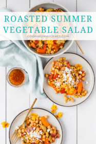 Roasted Summer Vegetable Salad