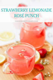 Strawberry Lemonade Rosé Punch