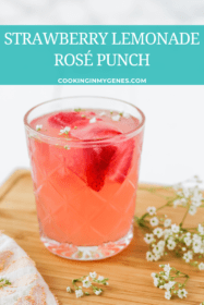 Strawberry Lemonade Rosé Punch