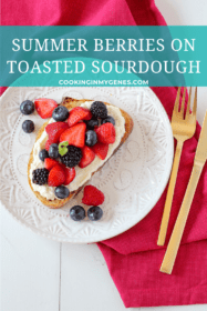 Summer Berries on Toasted Sourdough