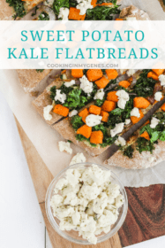 Sweet Potato Kale Flatbreads