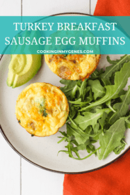 Turkey Breakfast Sausage Egg Muffins