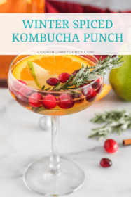Winter Spiced Kombucha Punch