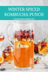 Winter Spiced Kombucha Punch