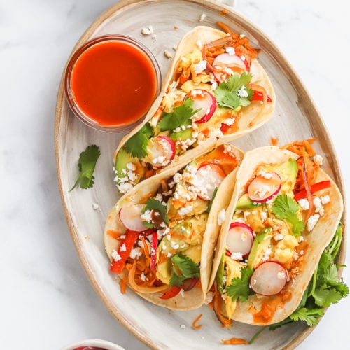 Easy Breakfast Tacos - Cooking in my Genes