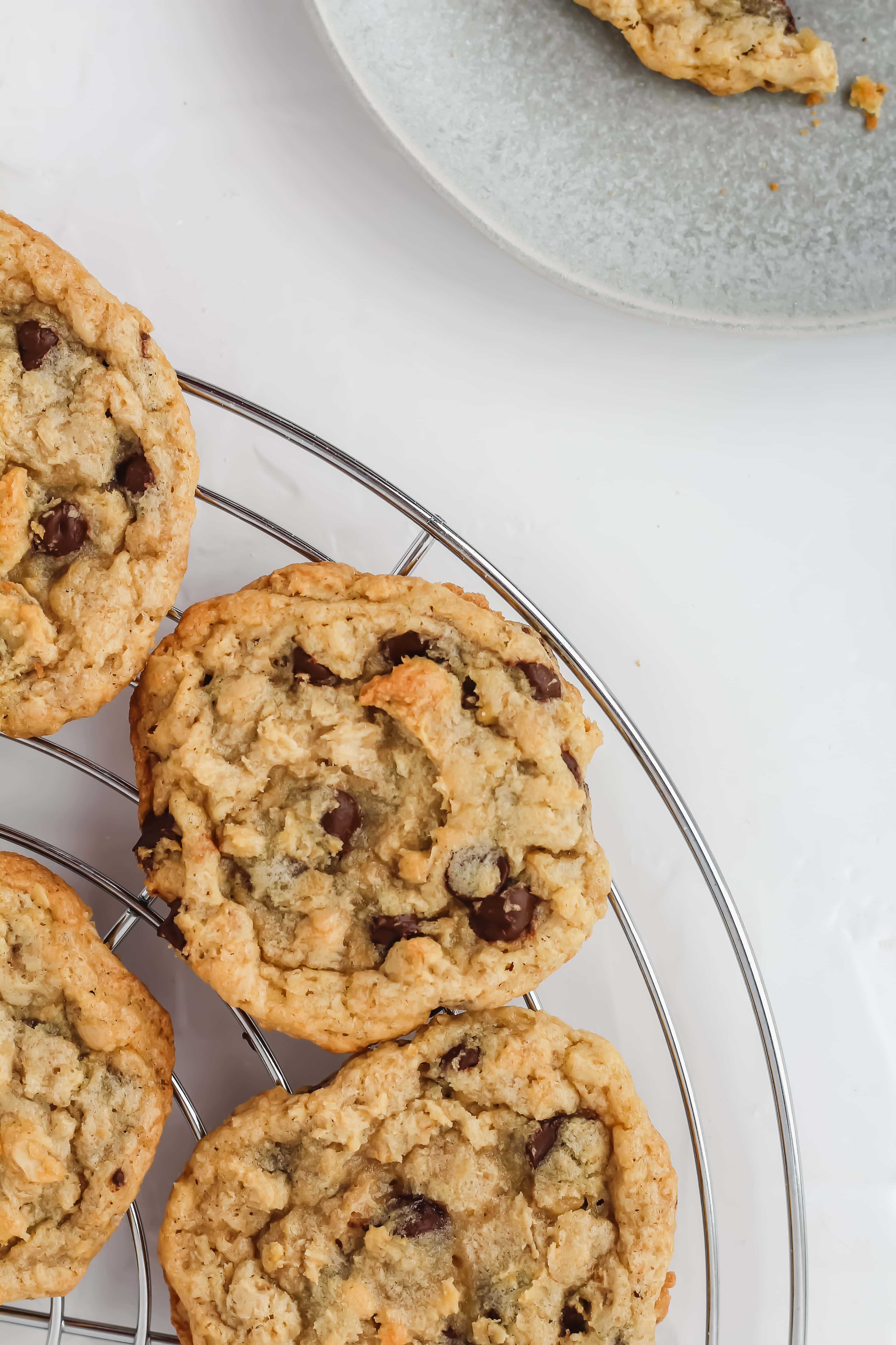 One Bowl Oatmeal Chocolate Chip Cookies