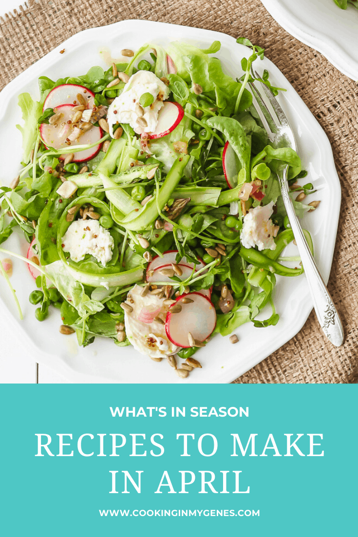 Recipes to Make in April