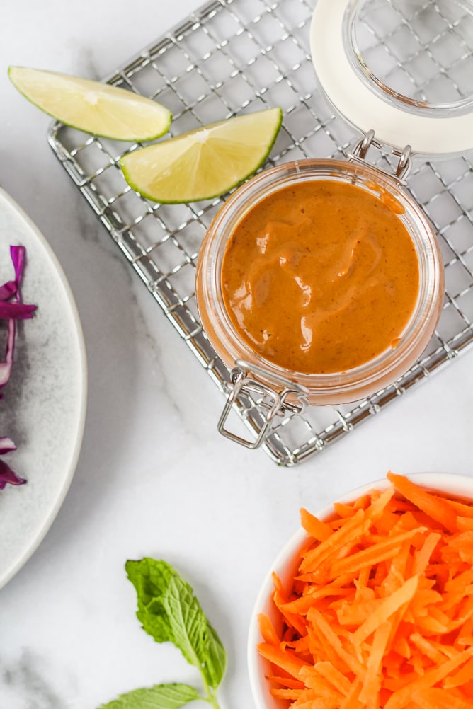 Peanut Chicken Power Bowls