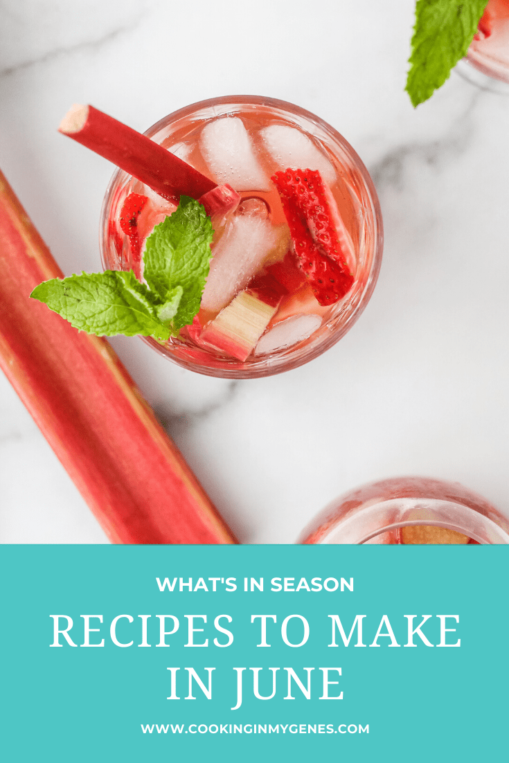 Recipes to Make in June