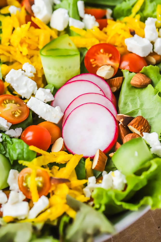 Quick Summer Green Salad