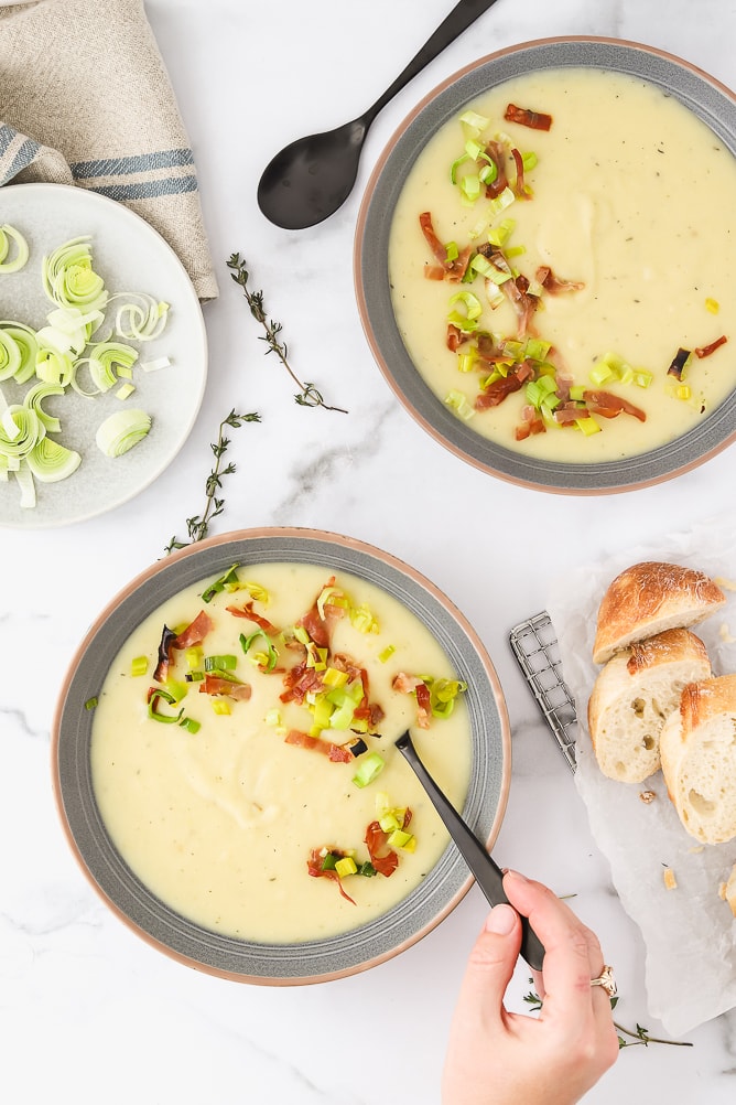 Simple Potato Leek Soup