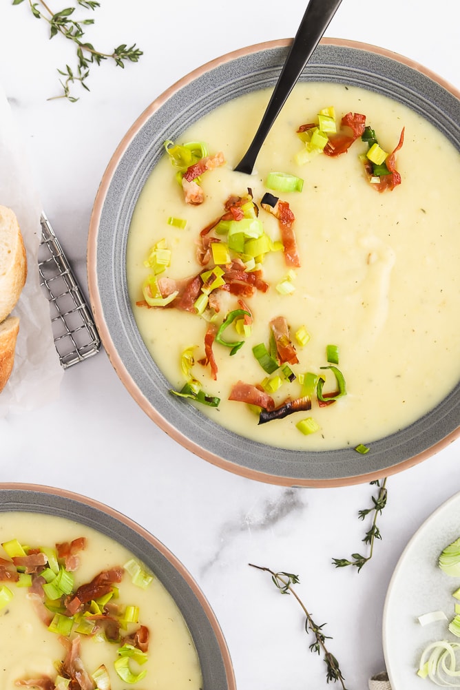 Simple Potato Leek Soup