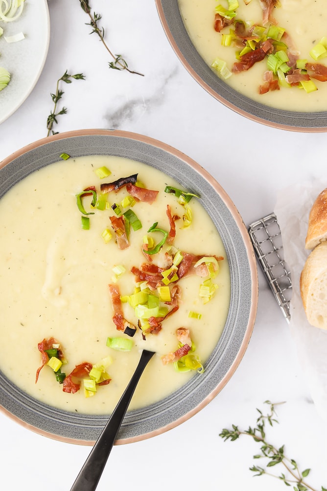 Simple Potato Leek Soup