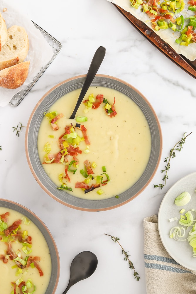 Simple Potato Leek Soup