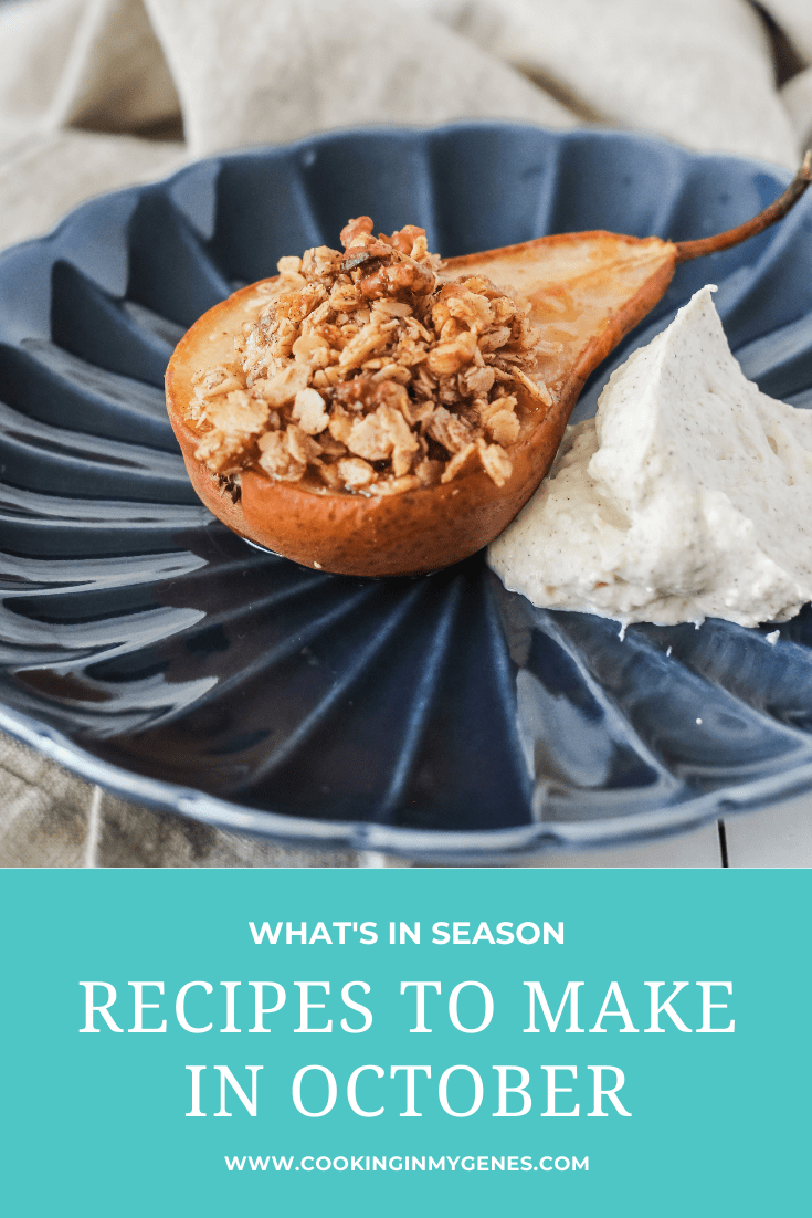 Recipes to Make in October