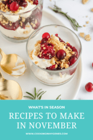 Recipes to Make in November
