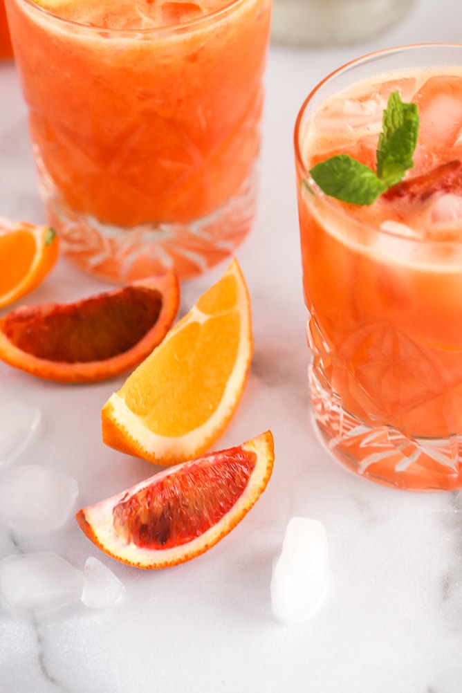 Citrus Vodka Crush Cocktail 