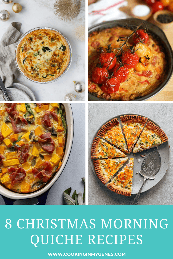8 Christmas Morning Quiche Recipes - Cooking in my Genes