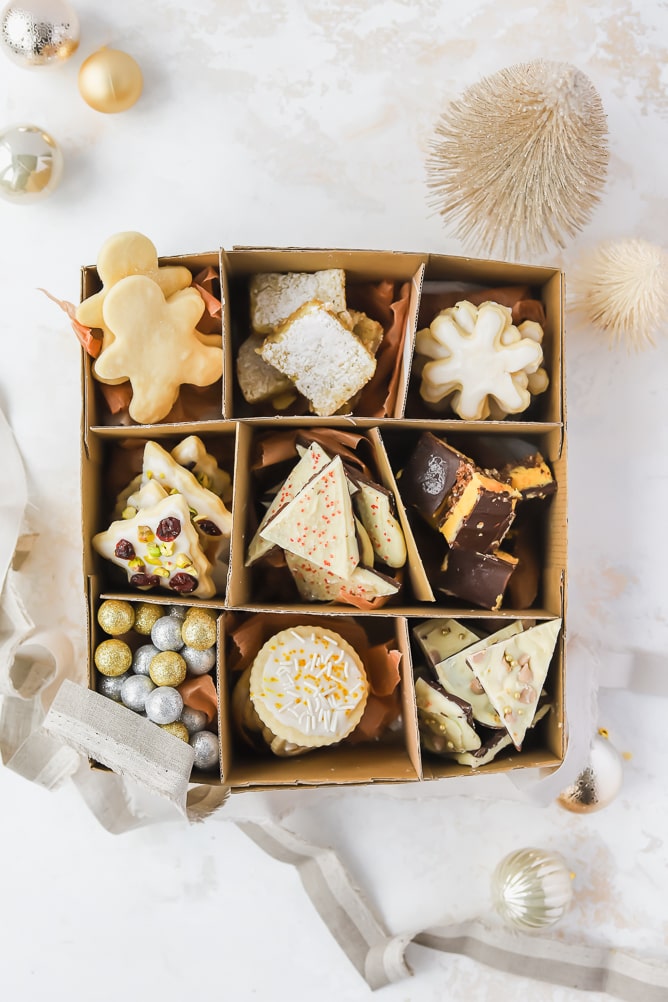 How to Make a Christmas Cookie Box - Cooking in my Genes