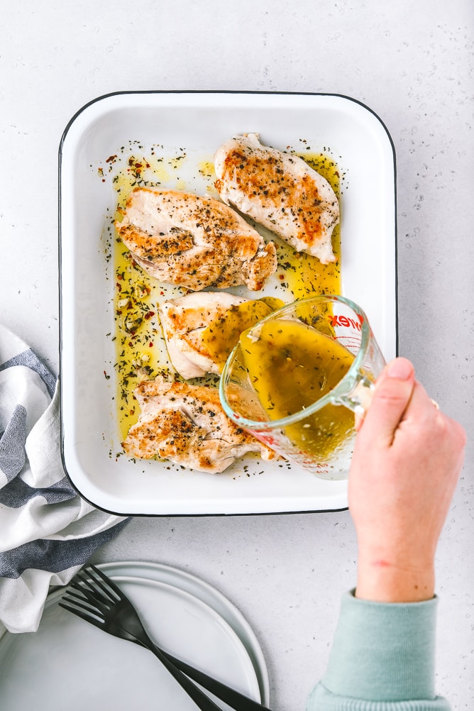 Easy Healthy Baked Lemon Chicken