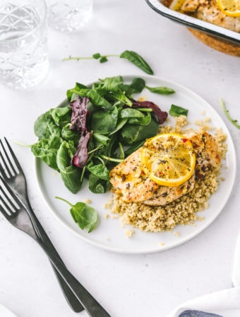 Easy Healthy Baked Lemon Chicken