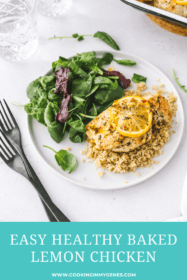 Easy Healthy Baked Lemon Chicken