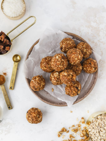 No Bake Oatmeal Energy Balls